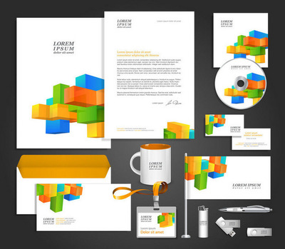 色彩與幾何的交響曲 企業形象設計中VI系統的藝術與策略
